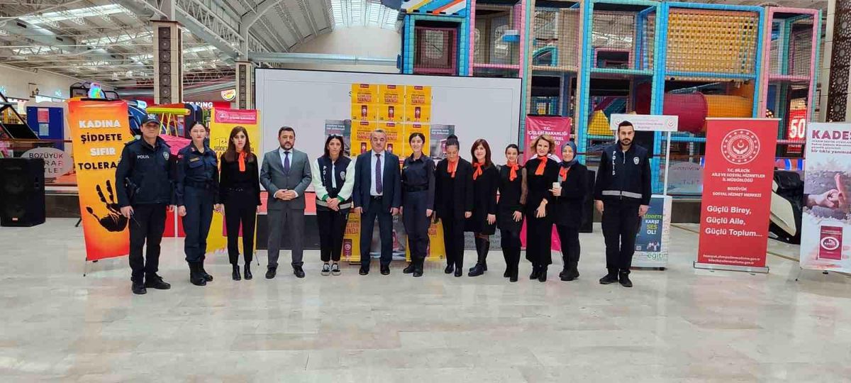 Bozüyük'te Kadına Yönelik Şiddete Karşı Farkındalık Eğitimi Verildi