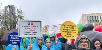 HAK-İŞ Kadın Komitesi, ABD Büyükelçiliği Önünde Protesto Düzenledi