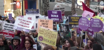 İzmir Kadın Platformu'ndan 25 Kasım Yürüyüşü: 'Faillerimizi Tanıyoruz, Unutmak, Affetmek Yok'