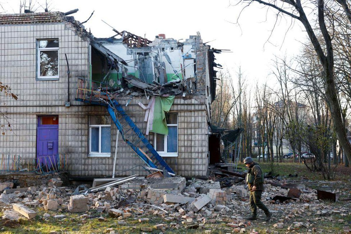 Kiev, Rusya'nın İHA saldırısına uğradı