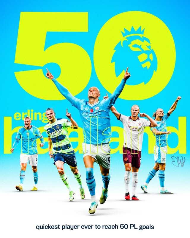 Liverpool'u boş geçmeyen Haaland, Premier Lig tarihine geçti! 48 maçta attığı gol sayısının benzeri yok Liverpool'u boş geçmeyen Haaland, Premier Lig tarihine geçti! 48 maçta attığı gol sayısının benzeri yok