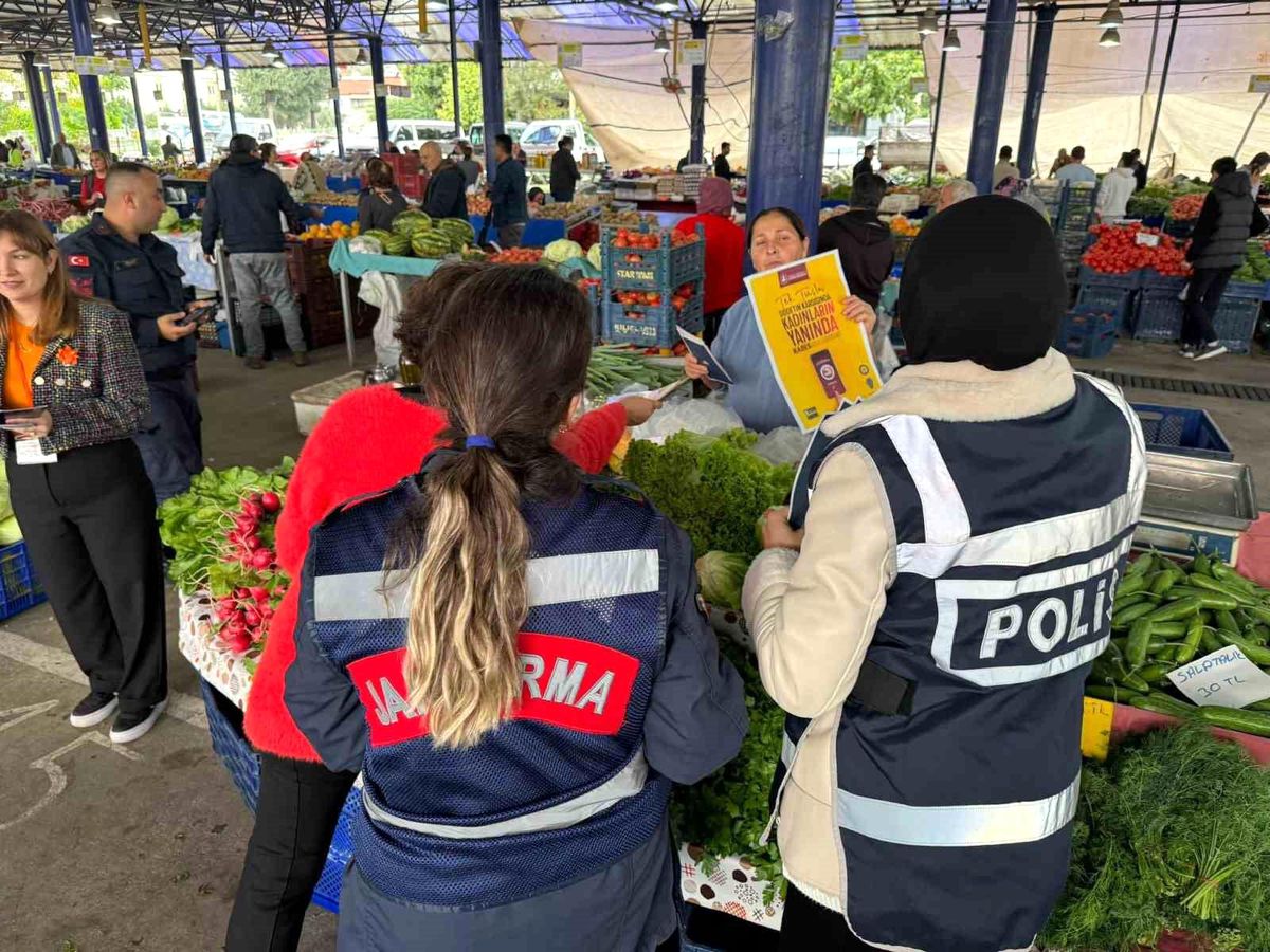 Marmaris'te Kadına Yönelik Şiddete Karşı Farkındalık Artırıldı