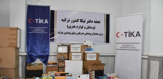 TİKA, Afganistan'da Herat Üniversitesi Güzel Sanatlar Fakültesine malzeme desteği sağladı