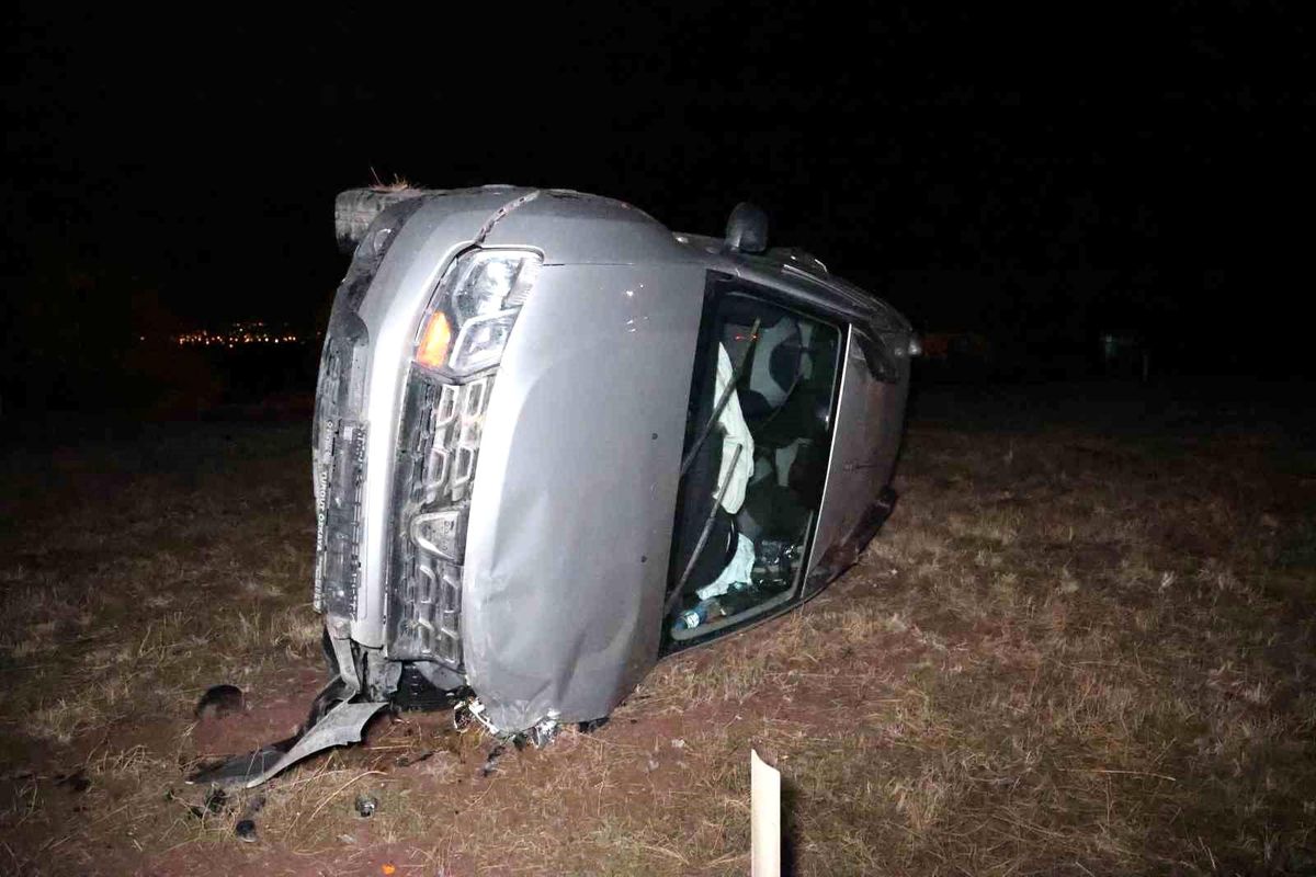 Elazığ'da iki otomobil çarpıştı: 4 yaralı