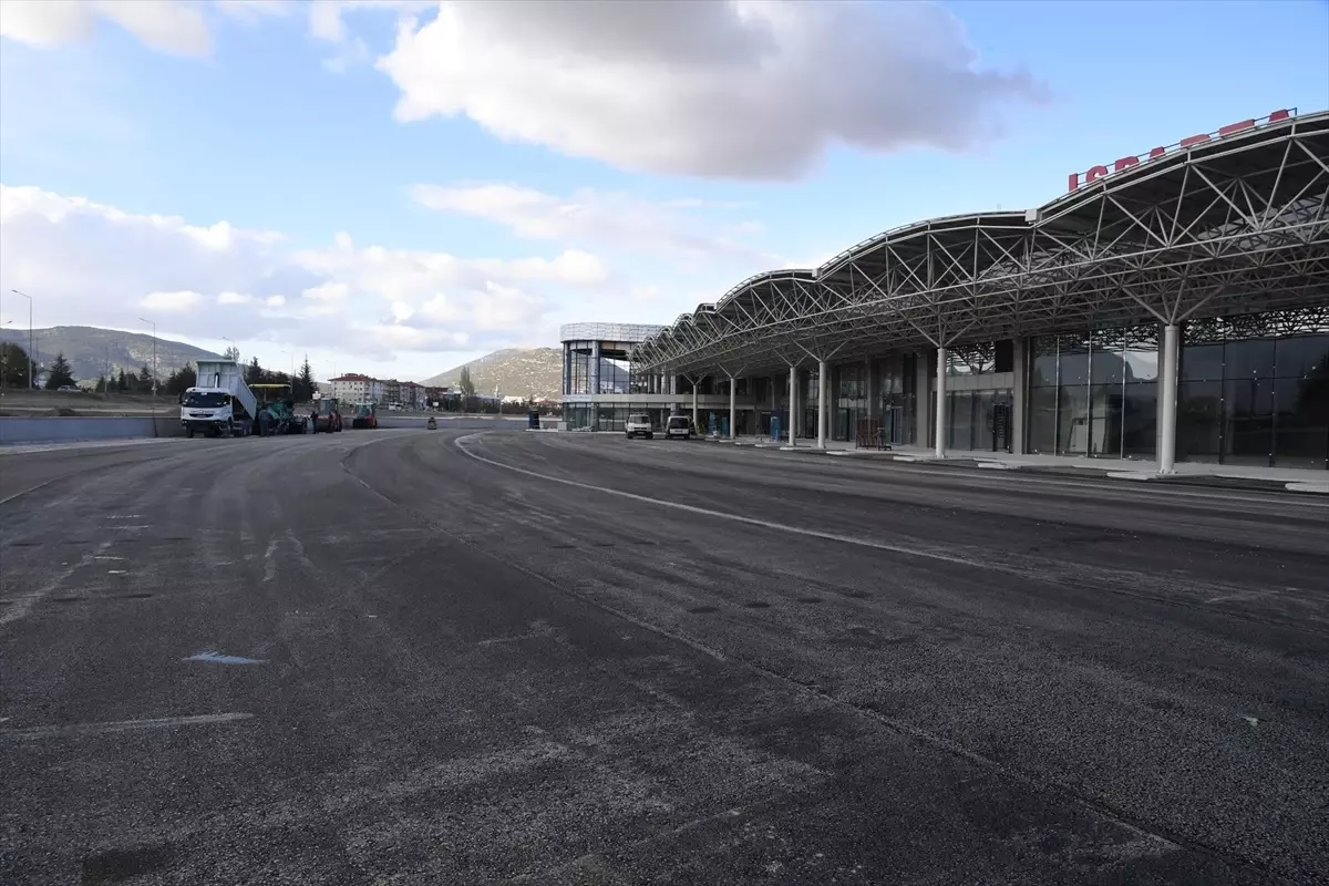 Isparta'da Yeni Otogar Yapımı Çalışmaları Devam Ediyor