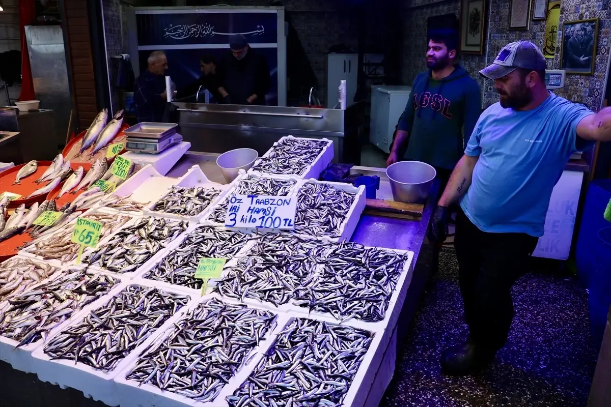 Trabzon'da Hamsi Fiyatları Uygun