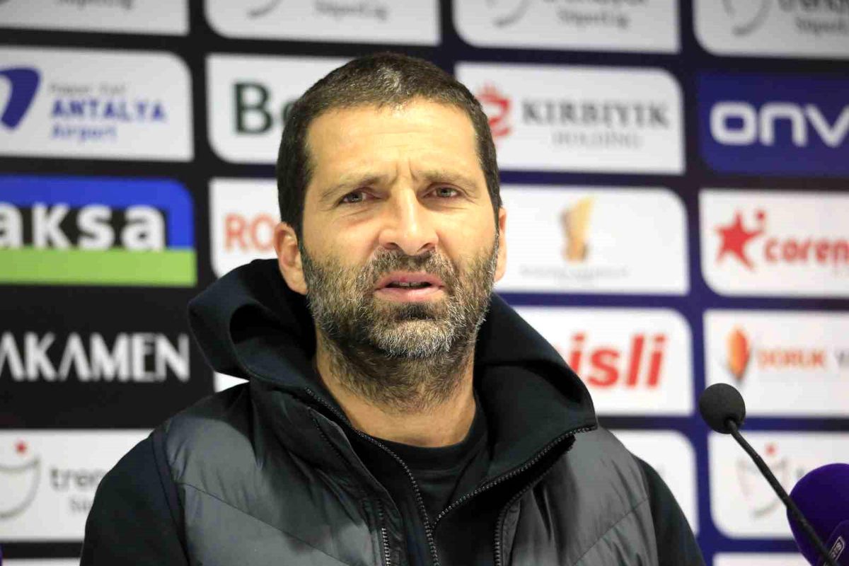 Antalyaspor Teknik Sorumlusu Joao Tralhao: 3 puana yakın olan taraf bizdik