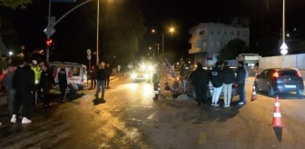 Ümraniye'de polis memuruna çarpan araç sürücüsü kaçtı