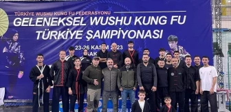 2023 Nallıhan Spor Kulübü Wushu Kung Fu Türkiye Şampiyonasında 3 altın madalya kazandı
