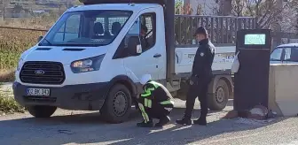 Adıyaman'da kış lastiği denetimi yapıldı