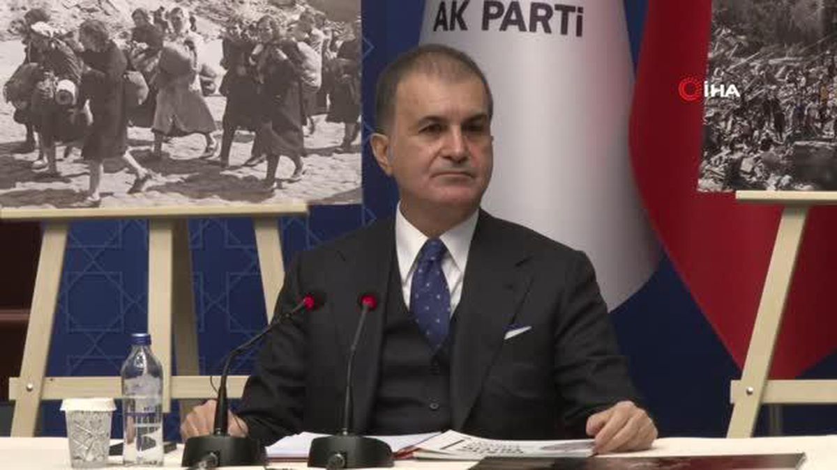 AK Parti Sözcüsü Çelik: 'Netanyahu'nun ve yanındakilerin yaptıkları şeyin Bosna'da yapılandan ya da Nazilerin daha önce yaptığından hiçbir farkı...