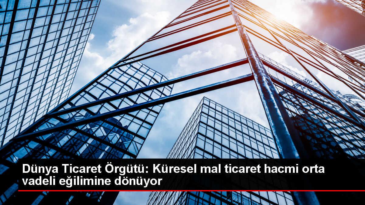 Dünya Ticaret Örgütü: Küresel mal ticaret hacmi orta vadeli eğilimine dönüyor