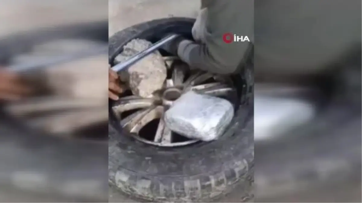 Şanlıurfa'da gümrük kapısında uyuşturucu operasyonu