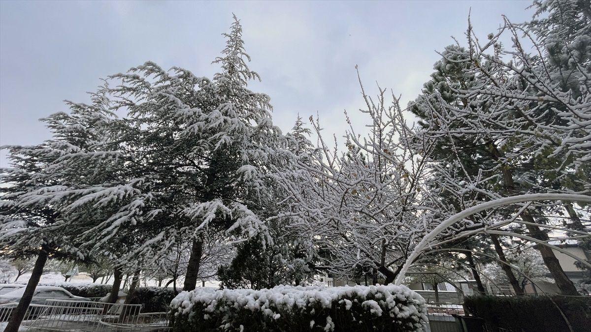 Kayseri ve Yozgat'ta Kar Yağışı
