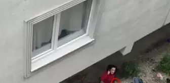 Kadın sevgilisini pencereden itti, suçlamaları reddetti