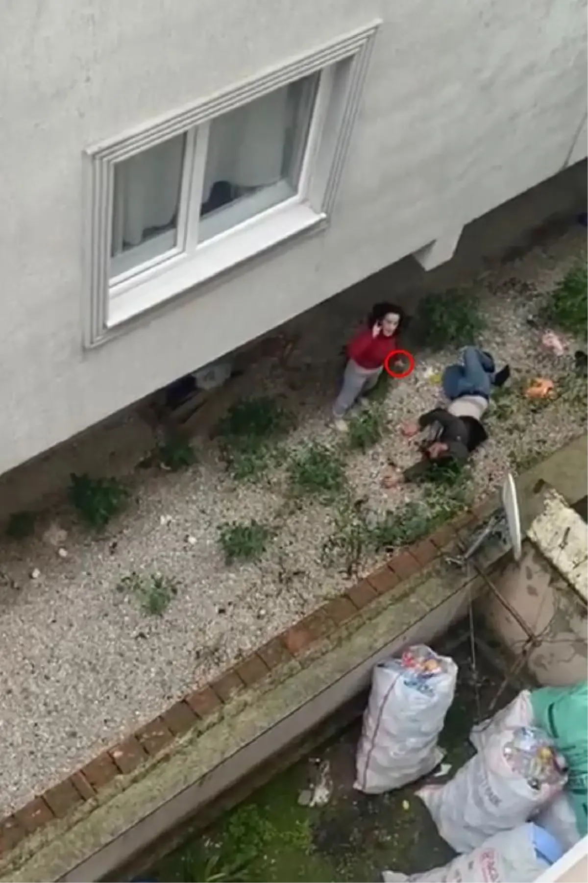 Kadın sevgilisini pencereden itti, suçlamaları reddetti