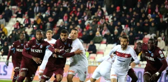 Sivasspor ile Trabzonspor Berabere Kaldı