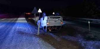 Yozgat'ta meydana gelen trafik kazalarında 4 kişi yaralandı