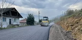 Gölyaka'da Asfaltlama ve Kilit Parke Taşı Döşeme Çalışmaları Devam Ediyor