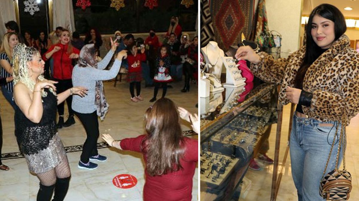 Gündüz alışveriş, akşam eğlence! İranlılar, Van'da gününü gün ediyor