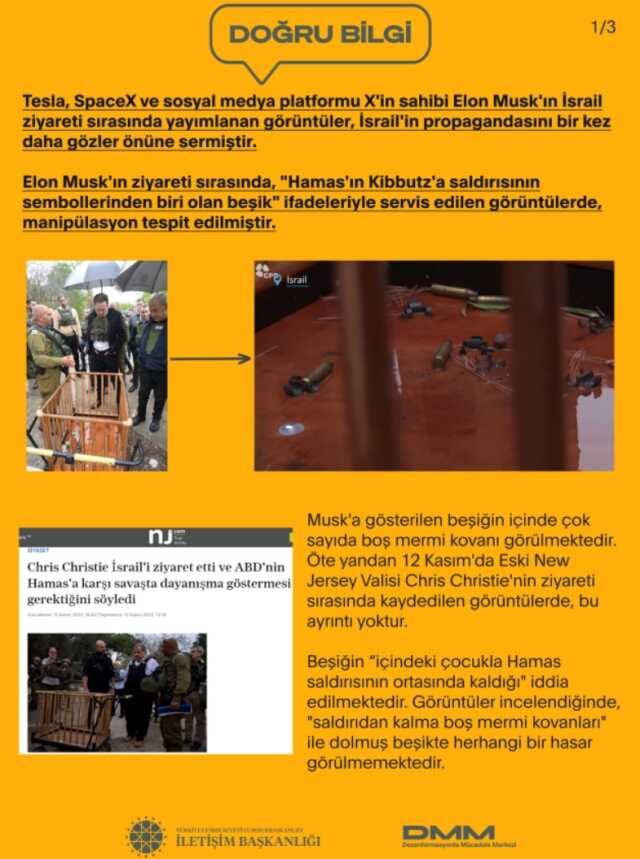 İsrail'deki boş beşik olayı nedir? Dezenformasyonla Mücadele Merkezi tiyatroyu çürüttü