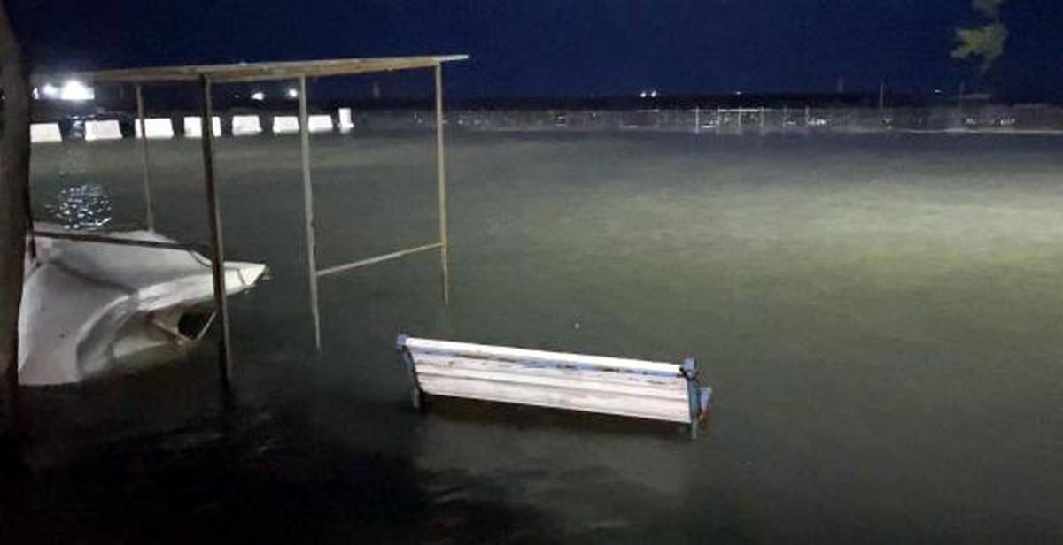 Tekirdağ Sahilini Su Bastı