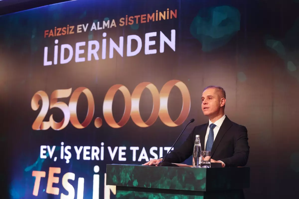 250 bininci teslimatını kutladı