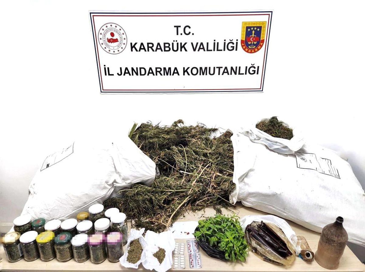 Karabük'te ahşap barakada uyuşturucu operasyonu: 1 tutuklama