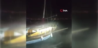 Lodos fırtınası Kuzey Ege'de etkili oluyor: 9 gemi Edremit Körfezi'ne sığındı