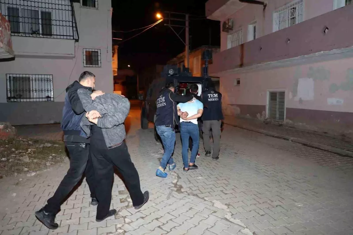 Mersin'de PKK/KCK ve FETÖ/PDY Operasyonu: 10 Gözaltı