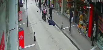 Uşak'ta motosikletin çarptığı 65 yaşındaki adam ağır yaralandı