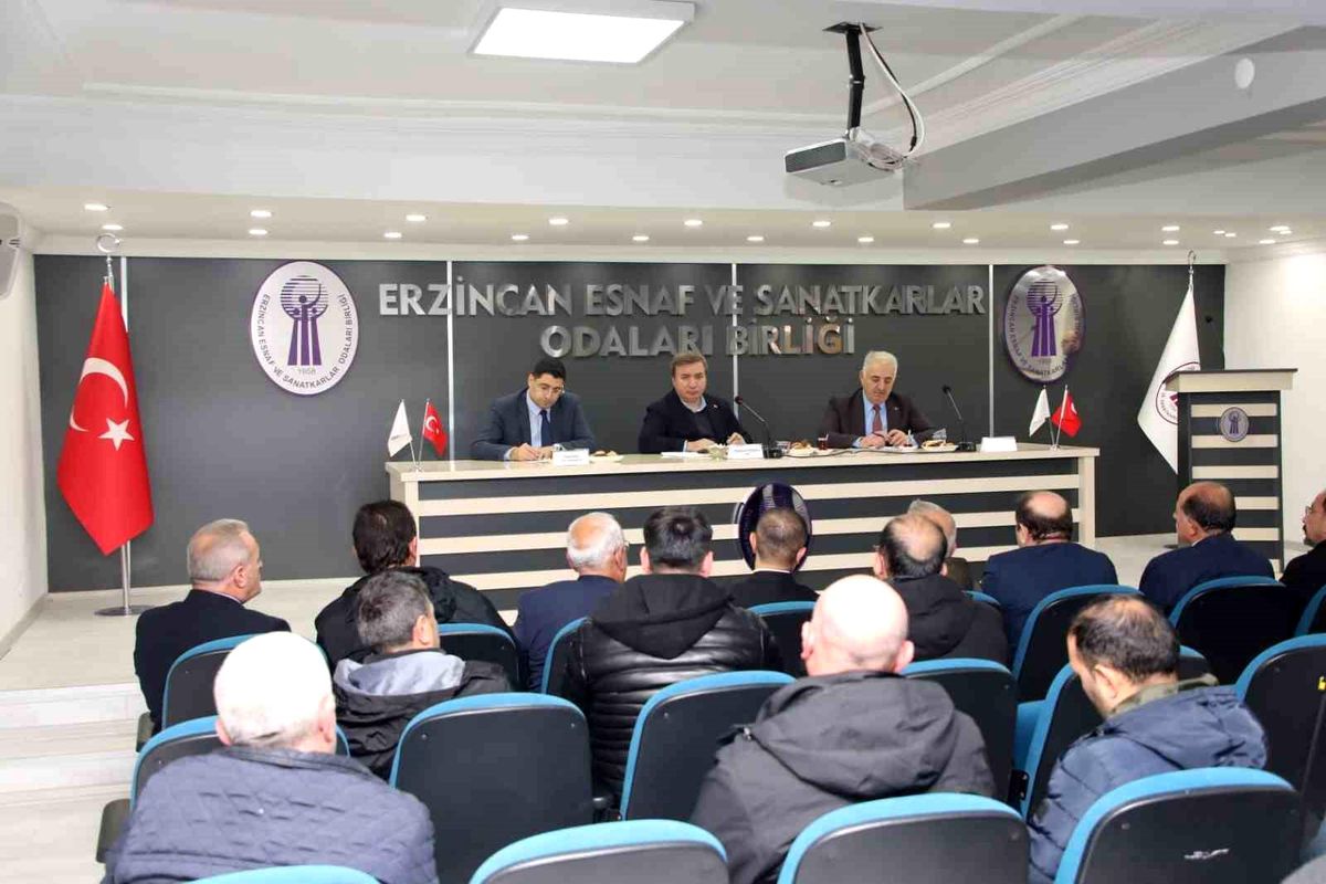 Erzincan Valisi Hamza Aydoğdu Lokanta İşletmecileriyle Toplantı Yaptı