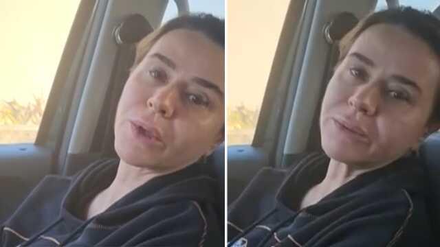 Tefecilerin Seçil Erzan'ı boş araziye götürüp tehdit ettiği görüntüler Tefecilerin Seçil Erzan'ı boş araziye götürüp tehdit ettiği görüntüler