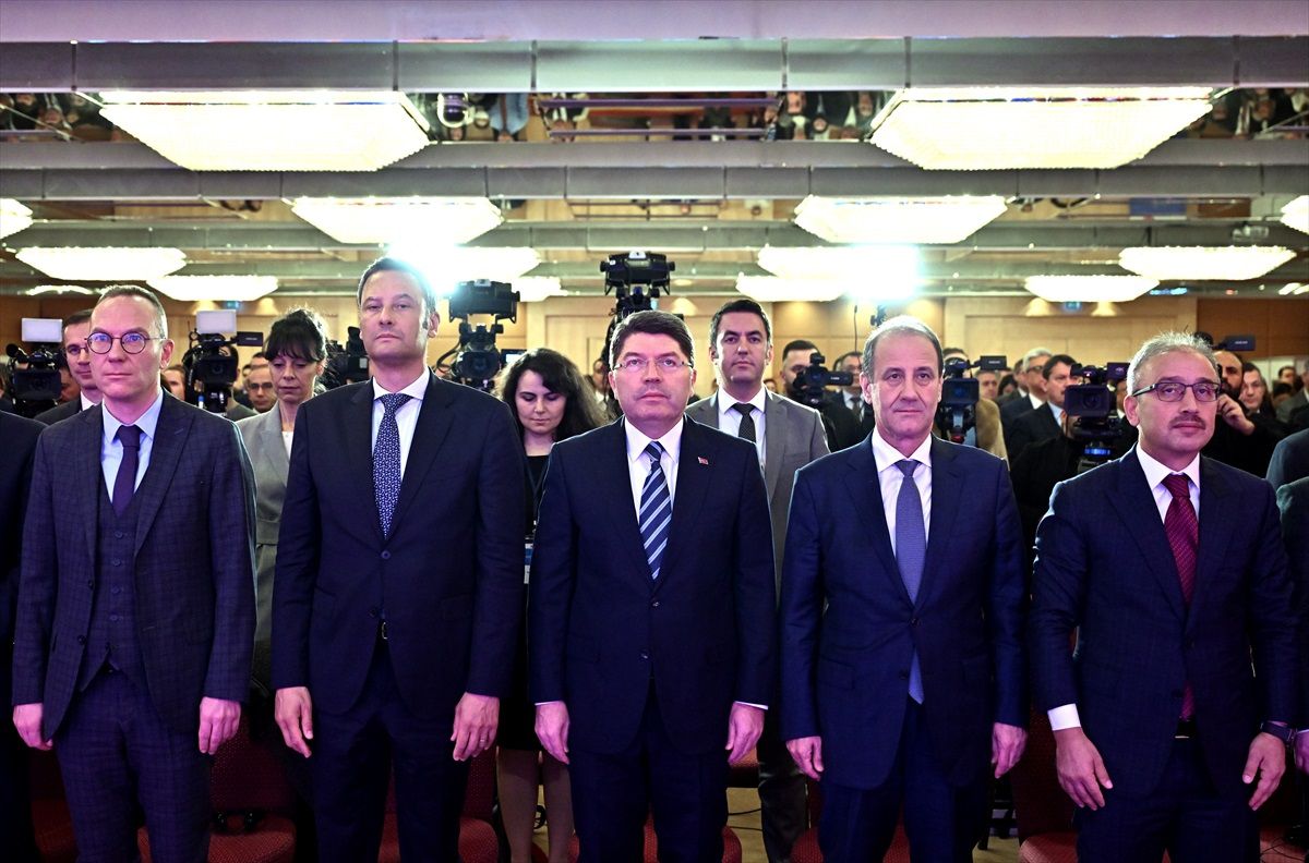 Bakan Tunç, 'Türkiye'de Ceza Adalet Sisteminin Güçlendirilmesi Projesi'nin kapanış konferansında konuştu