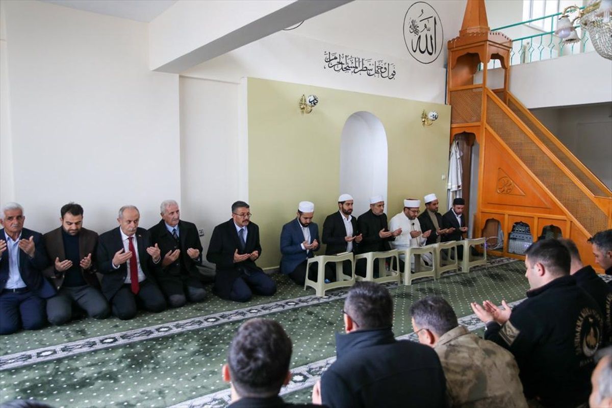 Hakkari'de şehit Nedim Korkmaz için mevlit okutuldu
