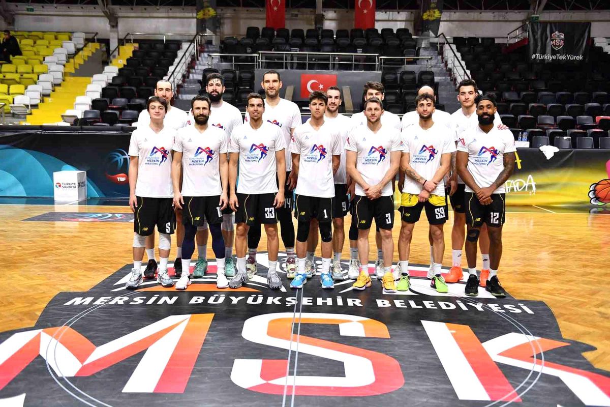 Mersin Büyükşehir Belediyesi Erkek Basketbol Takımı, Uluslararası Mersin Maratonu'na katılım çağrısı yapıyor