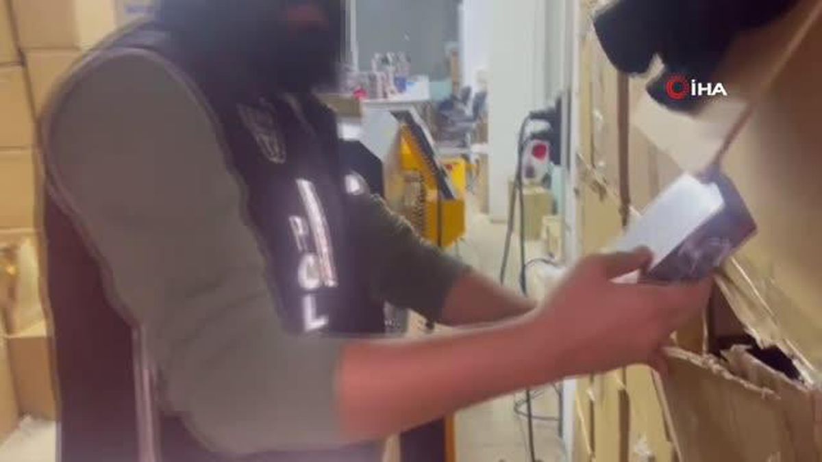 Arnavutköy'de sahte ilaç operasyonu: 10 gözaltı