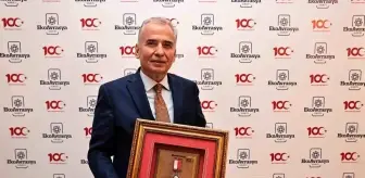 Denizli Büyükşehir Belediye Başkanı Osman Zolan'a Avrasya Hizmet Ödülü