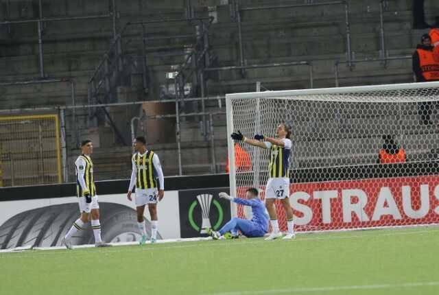 Fenerbahçe, Konferans Ligi beşinci hafta maçında Nordsjaelland'a 6-1 yenildi