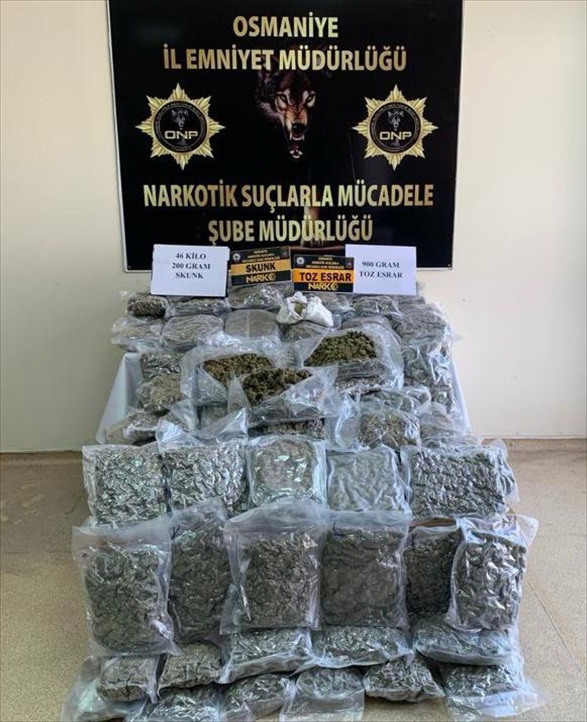 İçişleri Bakanı: NARKOGÜÇ-38 Operasyonunda 1 Ton 719 Kilogram Uyuşturucu Ele Geçirildi