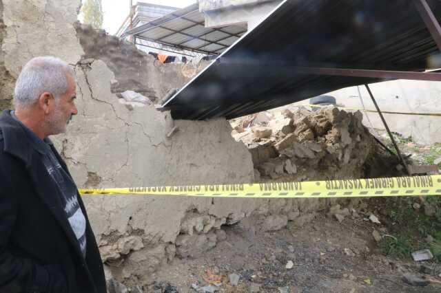 Odun almak için girdiği kerpiç ev mezarı oldu Odun almak için girdiği kerpiç ev mezarı oldu