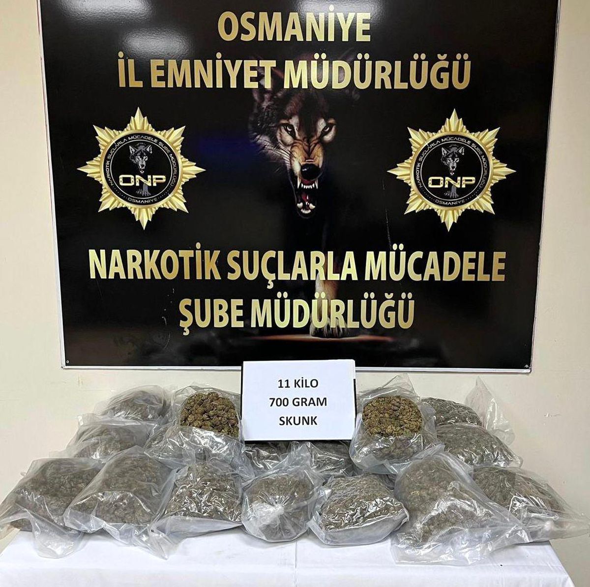 Osmaniye'de canlı tavuk taşıyan araçta skunk maddesi ele geçirildi