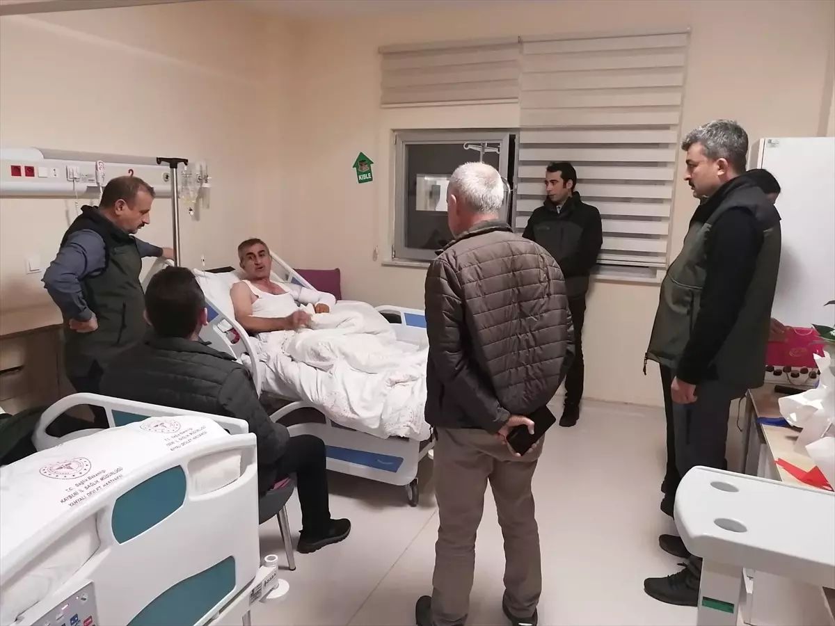 Yahyalı'da Kaçak Odun Taşıyan Şüpheli Orman Muhafaza Memurunu Darbetti