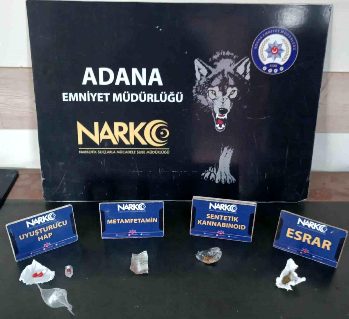 Adana'da düzenlenen uyuşturucu operasyonlarında 2 kişi tutuklandı