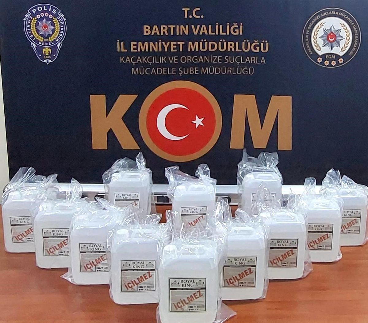 Bartın'da Kargo Operasyonu: 60 Litre Metil Alkol Teslim Edilen Kişi Gözaltına Alındı