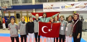 Eskişehirli Tekvandocular Balkan Şampiyonasında 7 Madalya Kazandı