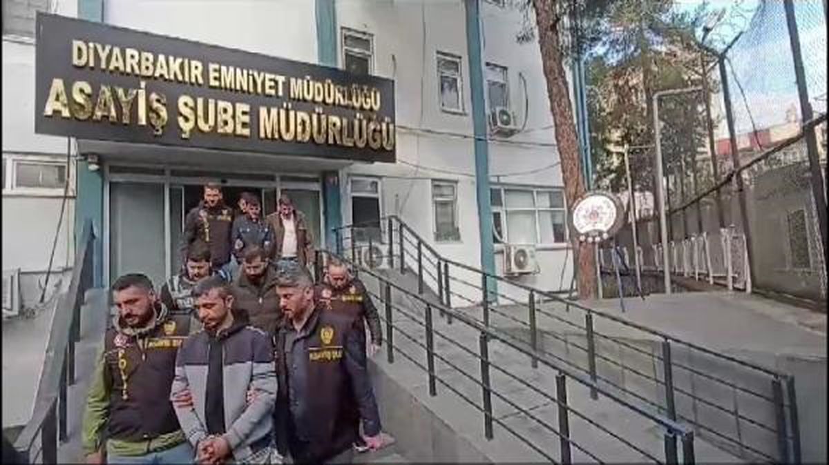 Diyarbakır'da Hırsızlık ve Kapkaç Operasyonu: 12 Tutuklama