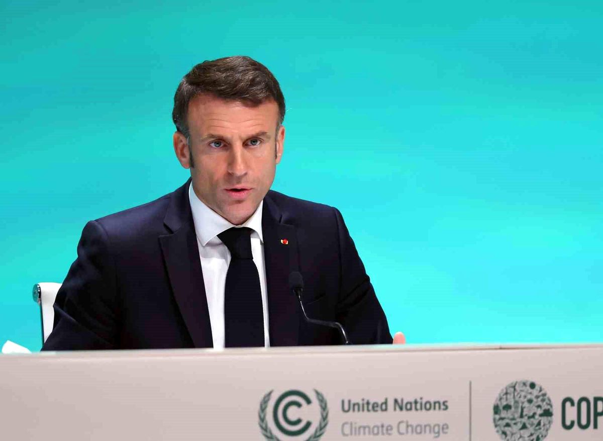 Macron: İsrail'in güvenliği Filistinlilerin hayatları pahasına sağlanamaz