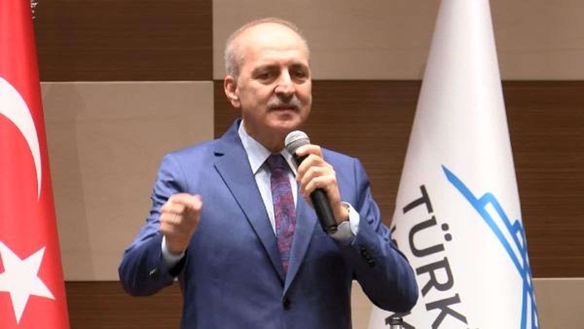 NUMAN KURTULMUŞ İSRAİL'E DESTEK VERMEK, BATI'NIN KENDİ DEĞERLERİNİ ÇÖP TENEKESİNE ATMASIDIR