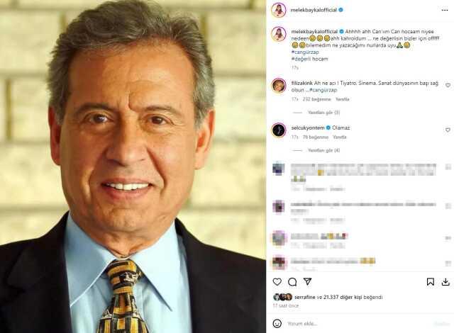 Oyuncu Can Gürzap'ın ölümü sanat dünyasını yasa boğdu Oyuncu Can Gürzap'ın ölümü sanat dünyasını yasa boğdu